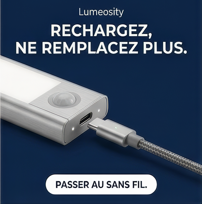 Réglette LED sans fil à détecteur de mouvements  — Lumeosity Light Pro™